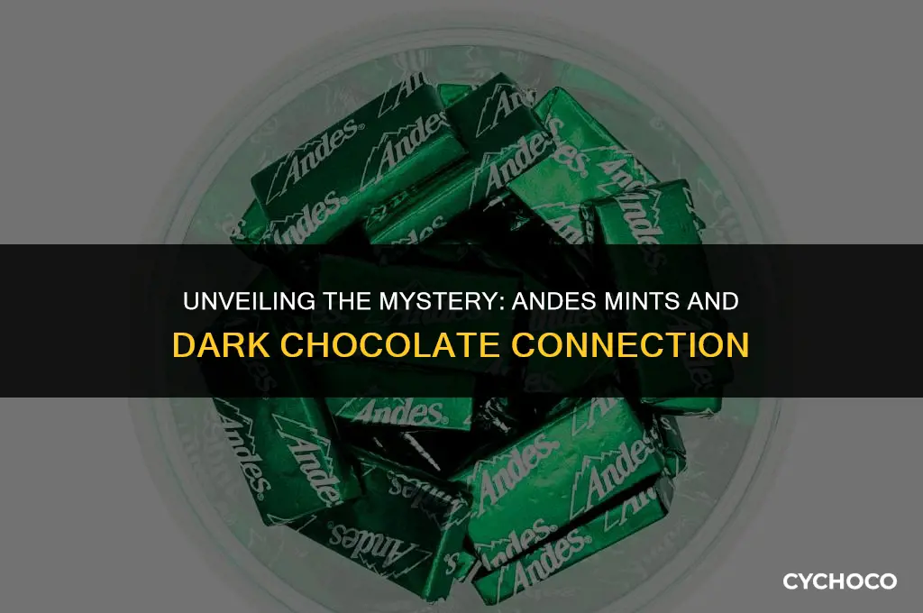 are andes mints made with dark chocolate