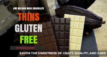 Deliciously Gluten-Free: Belgian Milk Chocolate Thins for All