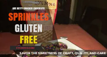 Deliciously Gluten-Free: Betty Crocker's Chocolate Sprinkles Unveiled