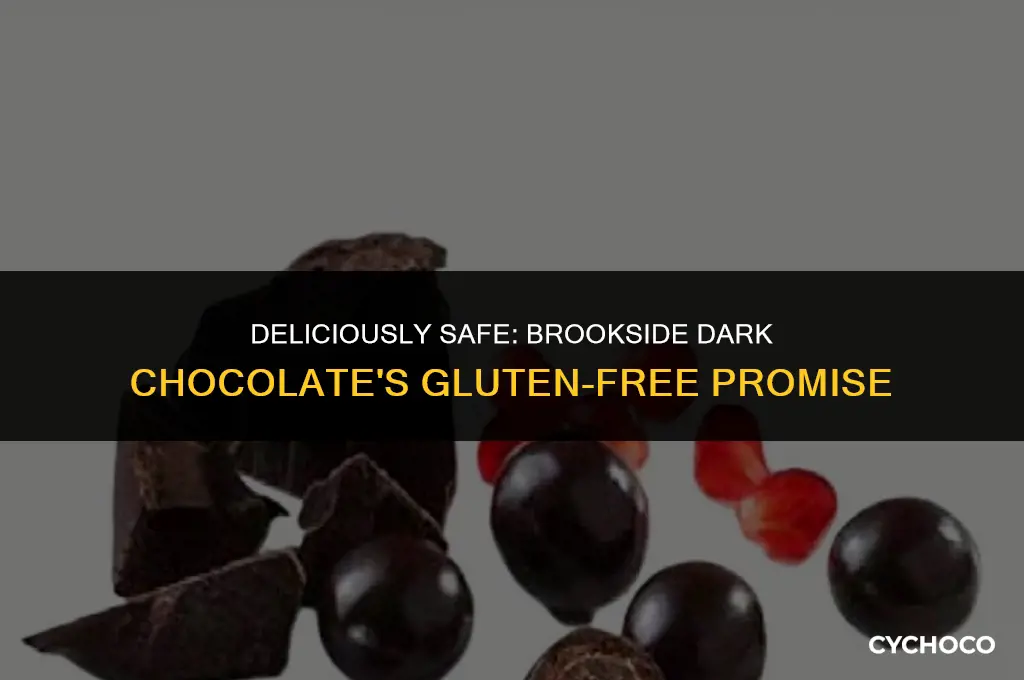 are brookside dark chocolate gluten free