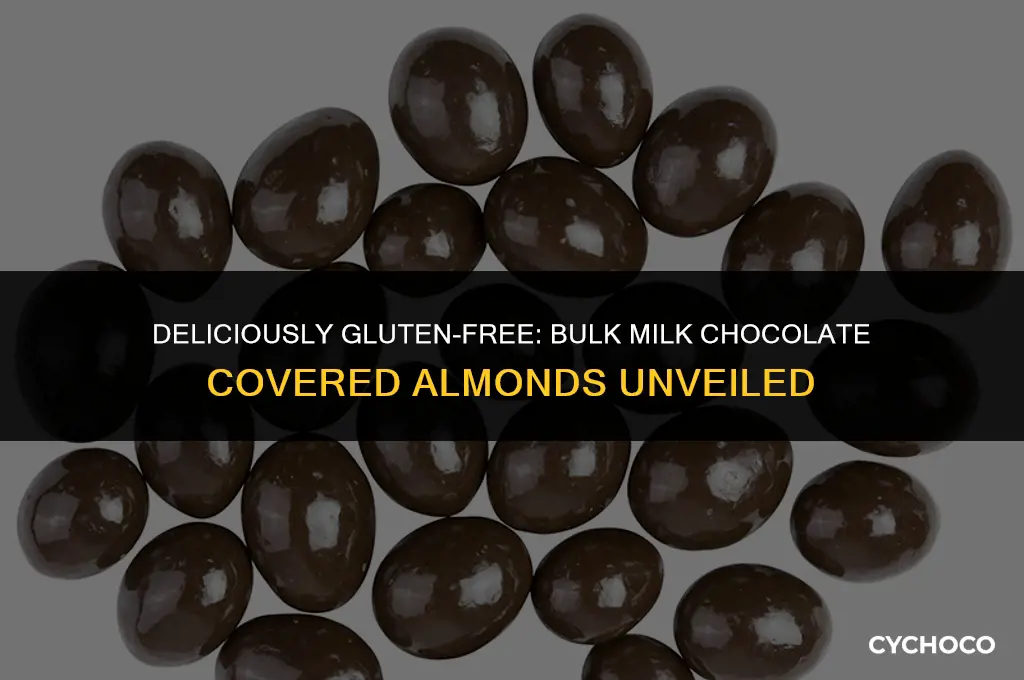 are bulk milk chocolate covered almonds gluten free