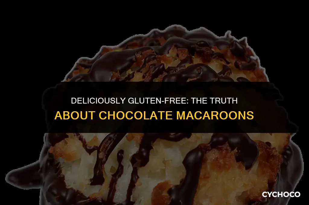 are chocolate macaroons gluten free