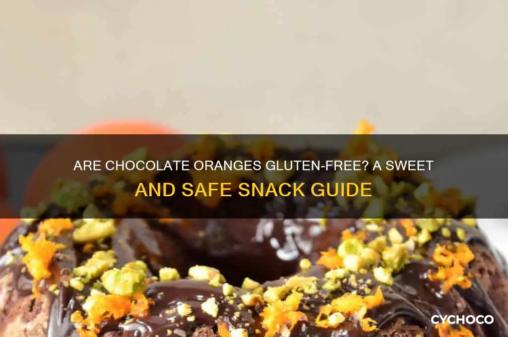 are chocolate oranges gluten free