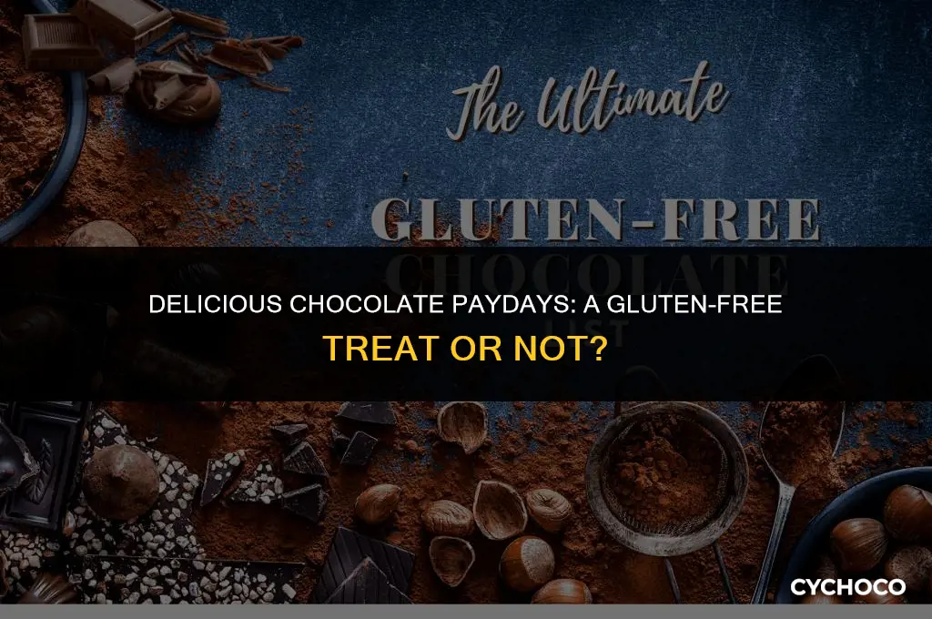 are chocolate paydays gluten free