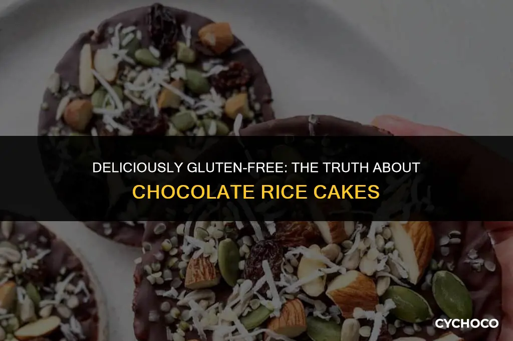 are chocolate rice cakes gluten free
