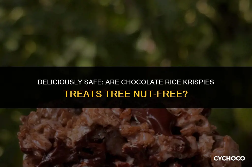 are chocolate rice krsipies tree nut free