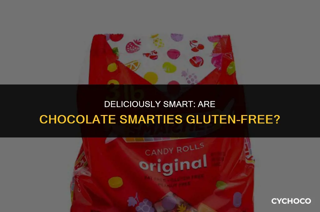 are chocolate smarties gluten free