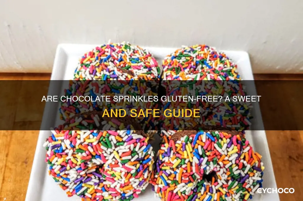 are chocolate sprinkles gluten free
