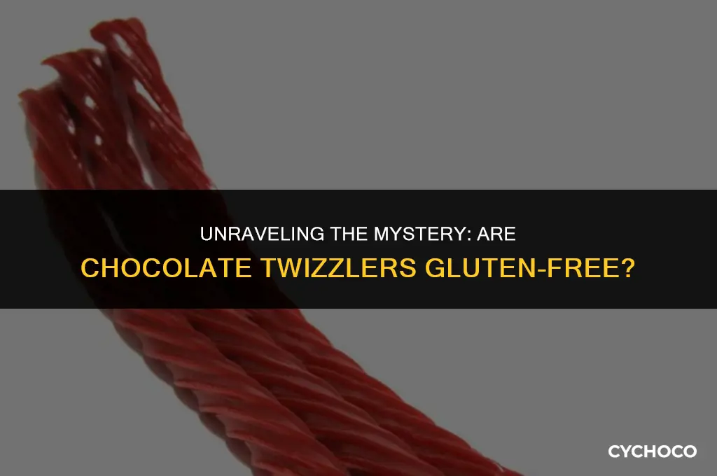 are chocolate twizzlers gluten free