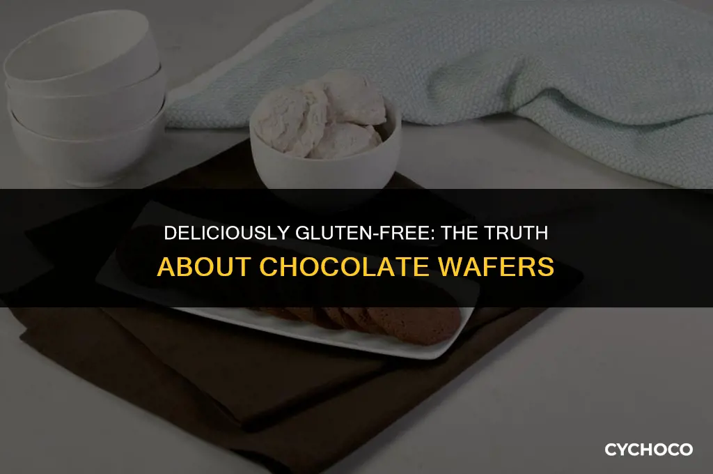 are chocolate wafers gluten free