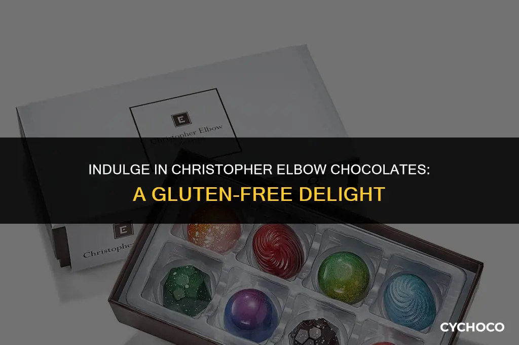 are christopher elbow chocolates gluten free