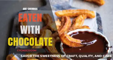 Delicious Churros: The Perfect Pairing with Chocolate Sauce