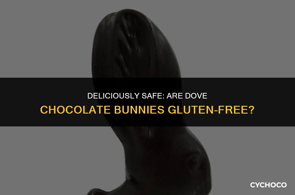 are dove chocolate bunnies gluten free