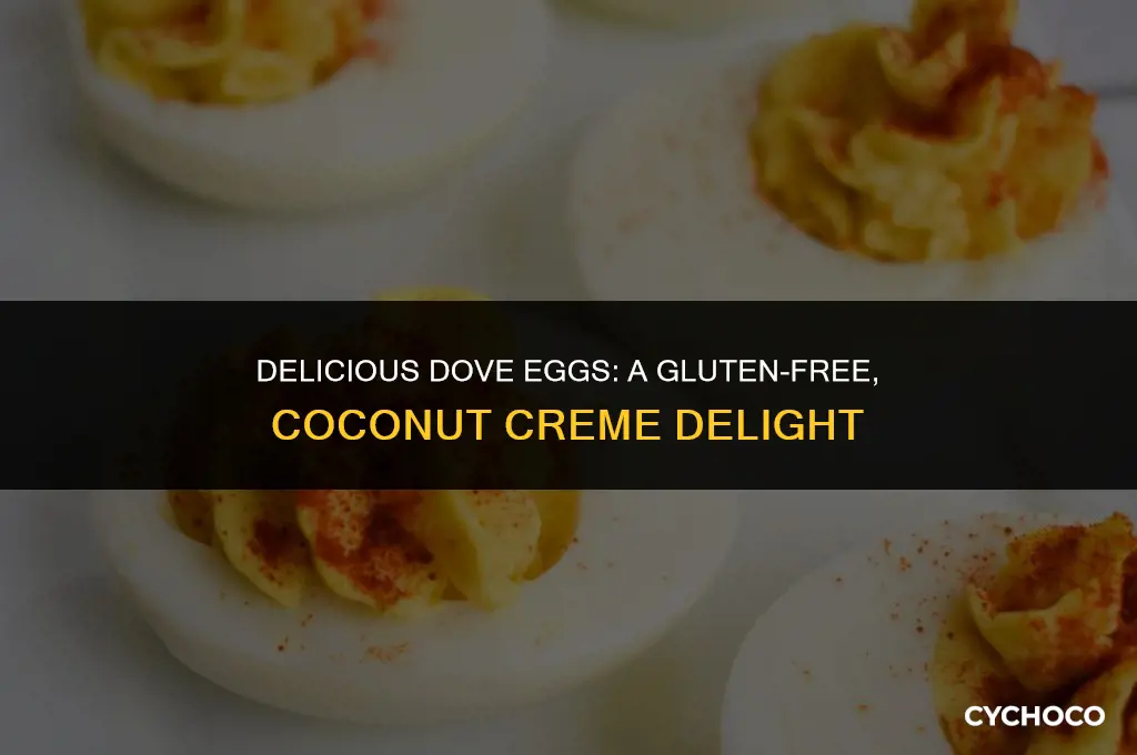 are dove eggs milk chocolate coconut creme gluten free