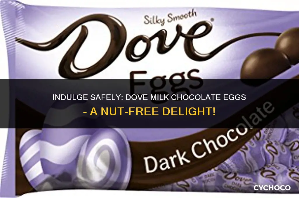are dove milk chocolate eggs nut free