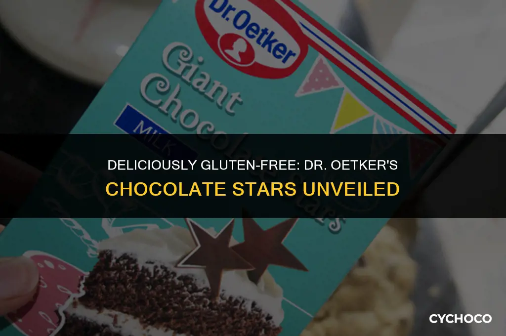 are dr oetker chocolate stars gluten free