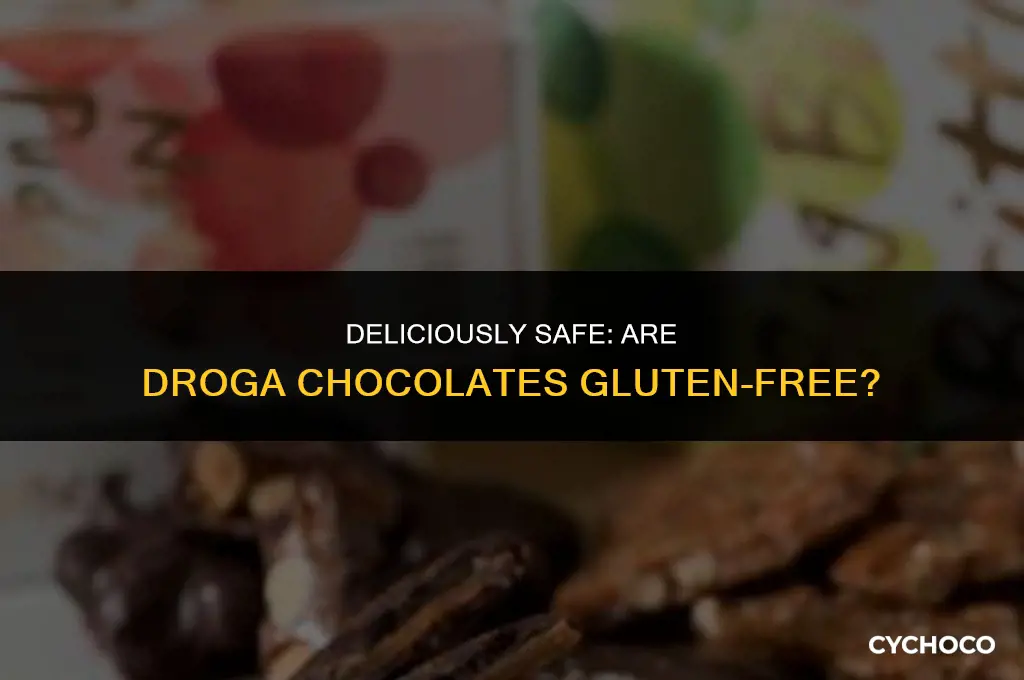 are droga chocolates gluten free