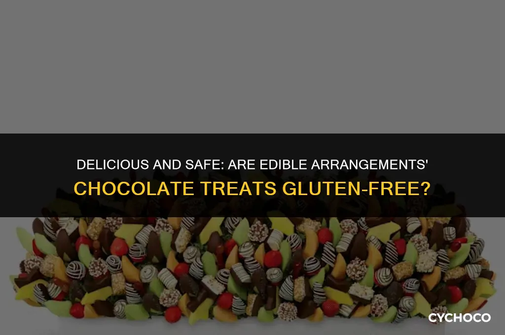 are edible arrangements chocolate gluten free