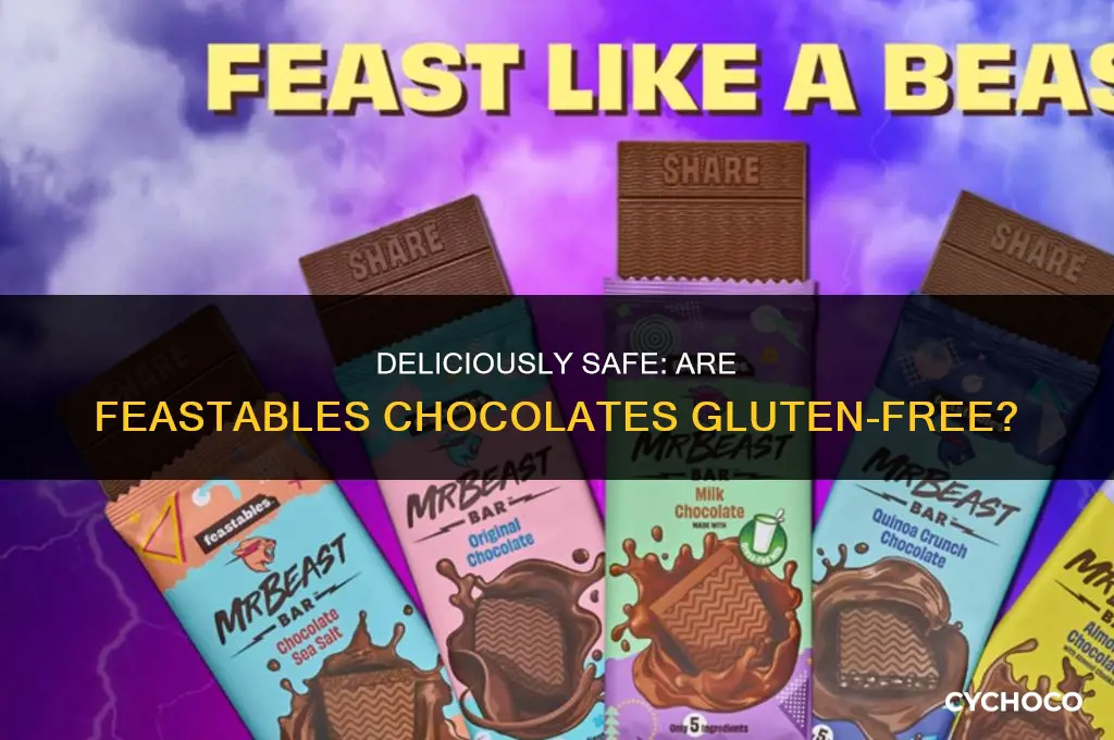 are feastables chocolate gluten free