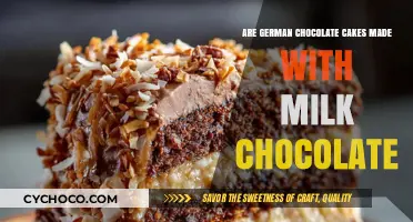 Decoding the Myth: Are German Chocolate Cakes Really Made with Milk Chocolate?