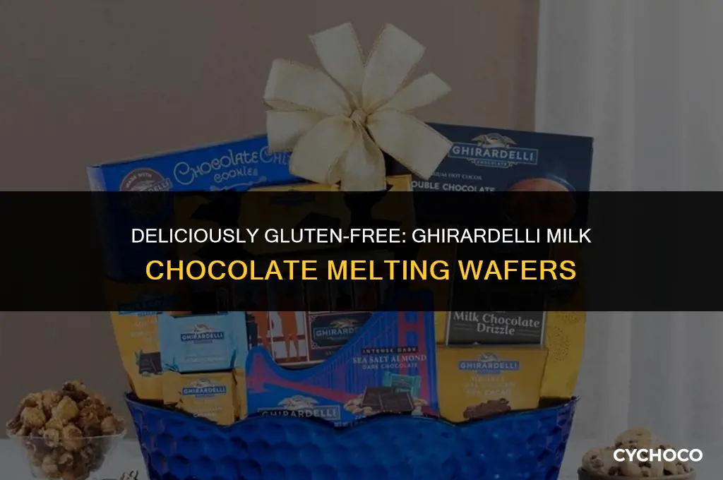 are ghirardelli milk chocolate melting wafers gluten free