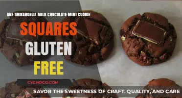 Delightful Ghirardelli Milk Chocolate Mint Cookie Squares: A Gluten-Free Treat?