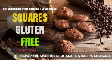Ghirardelli White Chocolate Sugar Cookie Squares: Gluten-Free or Not?