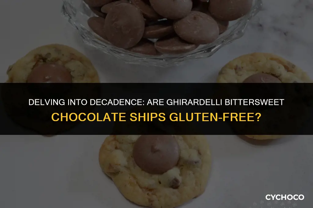 are ghurardelli bittersweet chocolate ships gluten free