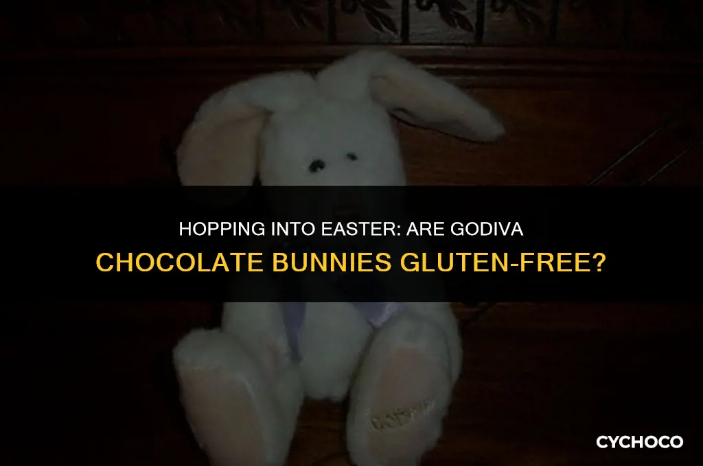 are godiva chocolate bunnies gluten free