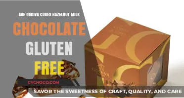 Indulge in Godiva's Hazelnut Milk Chocolate Cubes: A Gluten-Free Delight