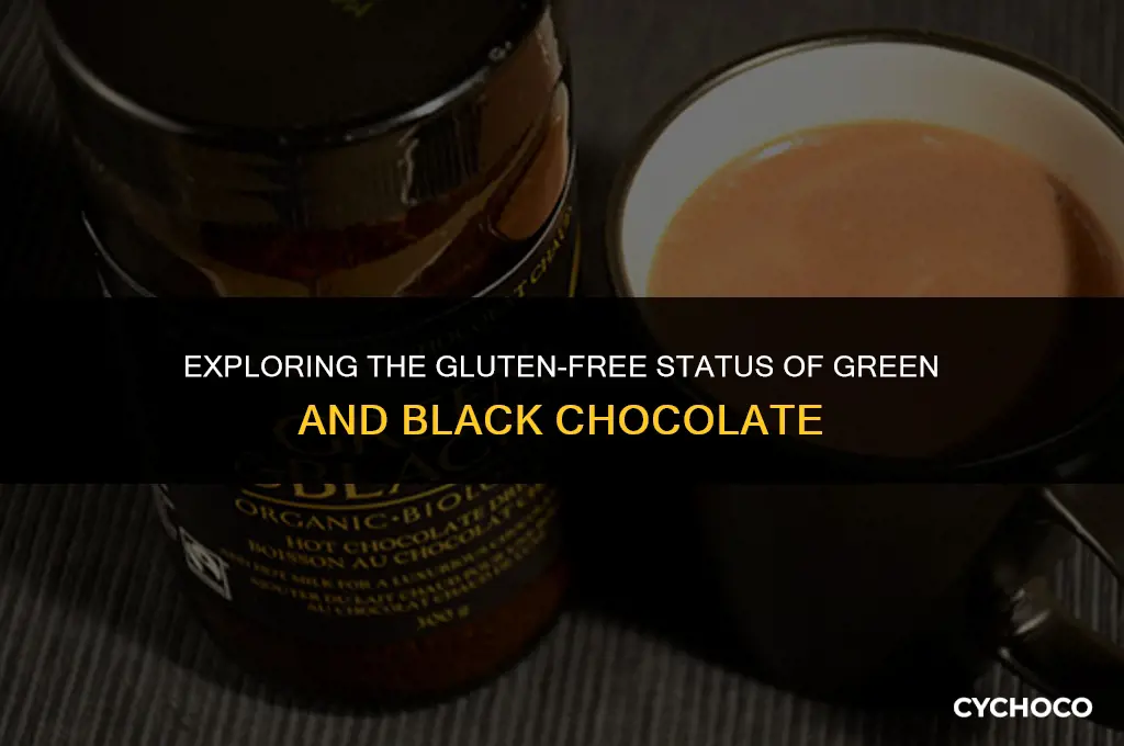 are green and black chocolate gluten free