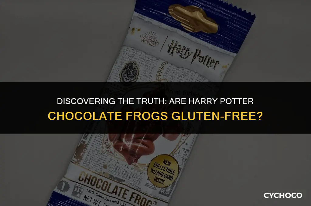are harry potter chocolate frogs gluten free