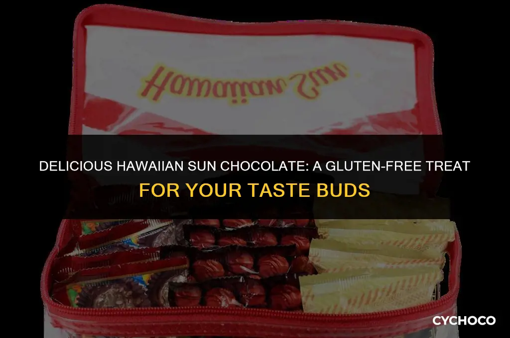 are hawaiian sun chocolate gluten free
