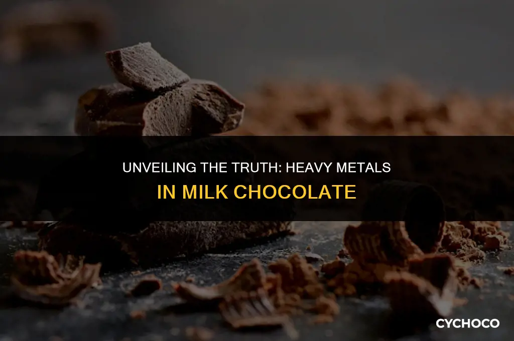 are heavy metals in milk chocolate