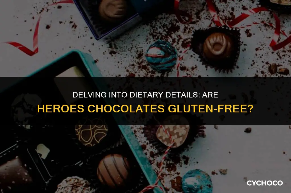 are heroes chocolates gluten free