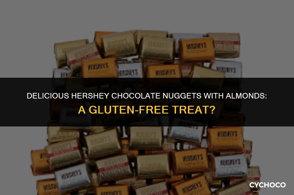 are hershey chocolate nuggets with almonds gluten free