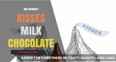 Unwrapping the Truth: Are Hershey Kisses Truly Milk Chocolate?