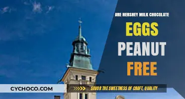 Delicious Hershey Milk Chocolate Eggs: A Nut-Free Delight!