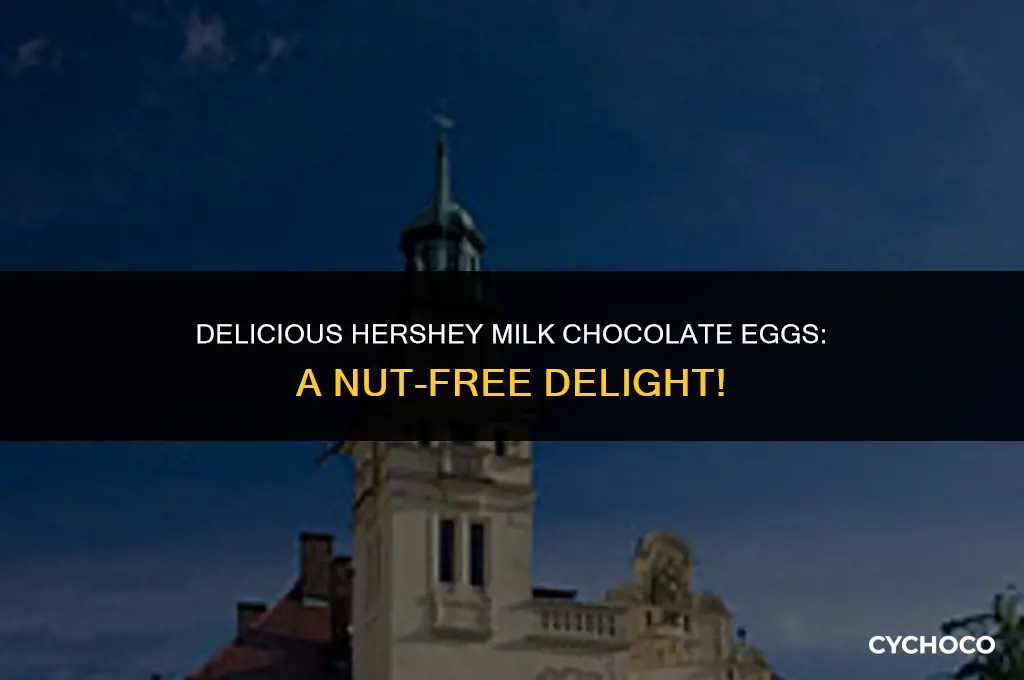 are hershey milk chocolate eggs peanut free