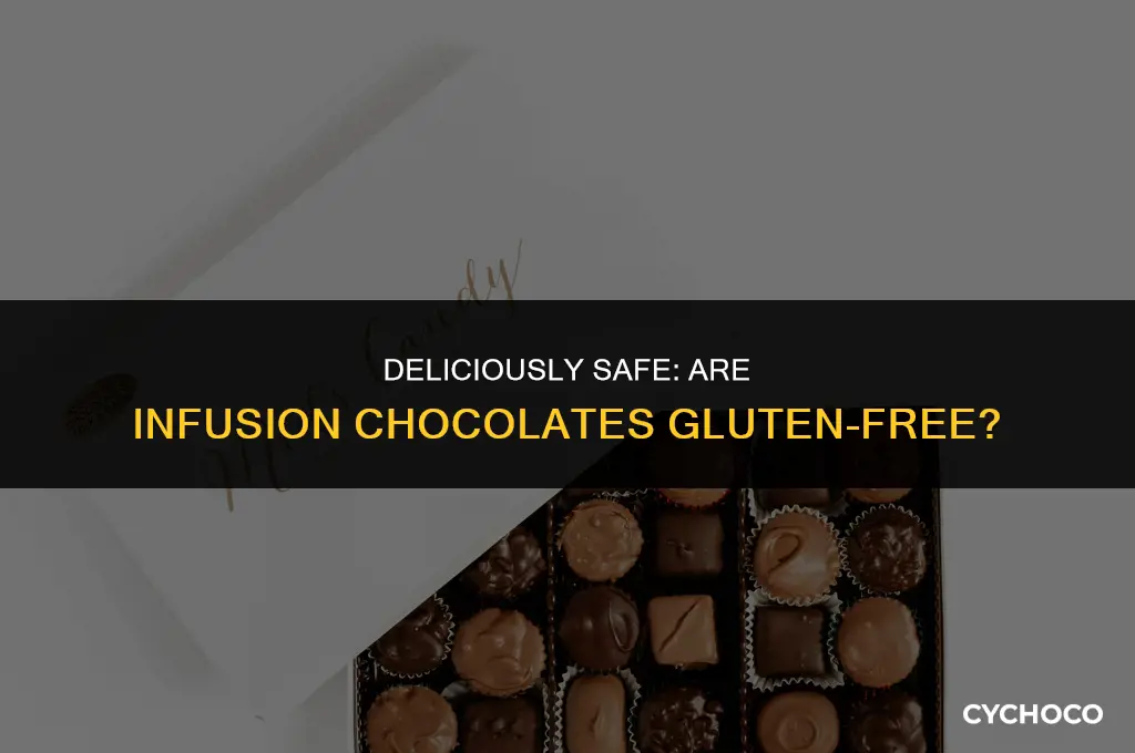 are infusion chocolates gluten free