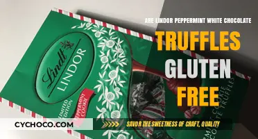 Delightful Discovery: Lindor Peppermint White Chocolate Truffles and Gluten Freedom