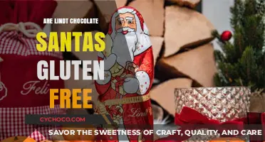 Delightful Lindt Chocolate Santas: A Gluten-Free Holiday Treat