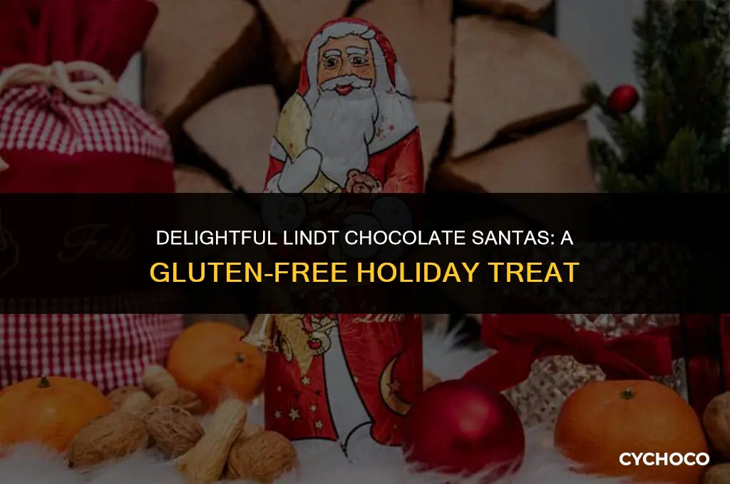are lindt chocolate santas gluten free