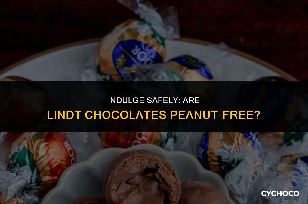 are lindt chocolates peanut free