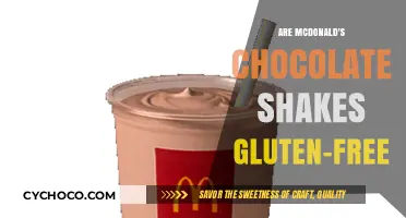 Indulge in McDonald's Chocolate Shakes: A Gluten-Free Delight!