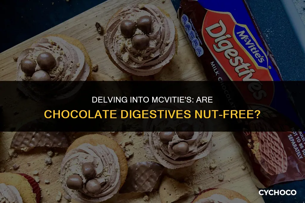 are mcvities chocolate digestives nut free