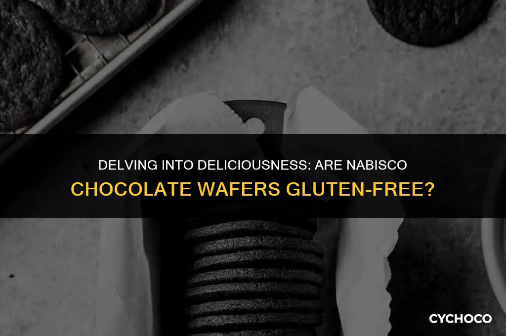 are nabisco chocolate wafers gluten free