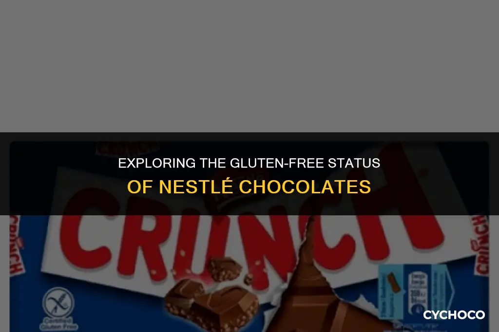 are nestle chocolates gluten free