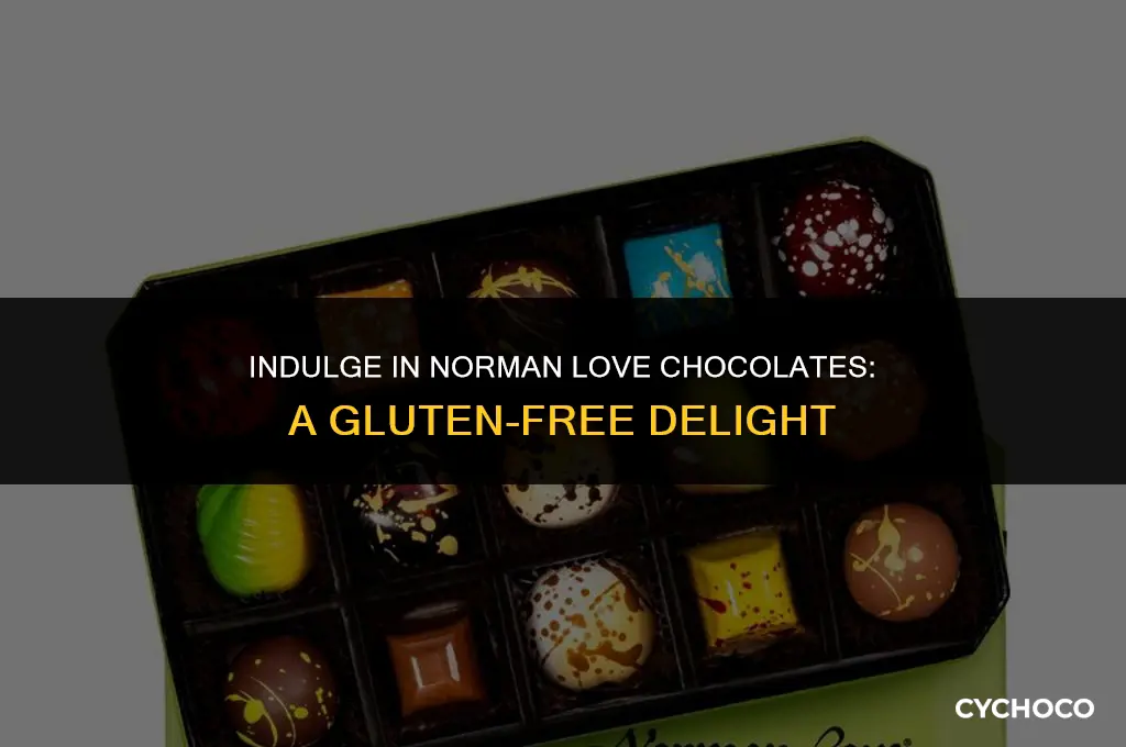 are norman love chocolates gluten free