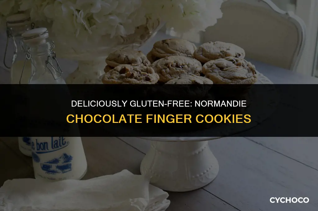 are normandie chocolate finger cookies gluten free
